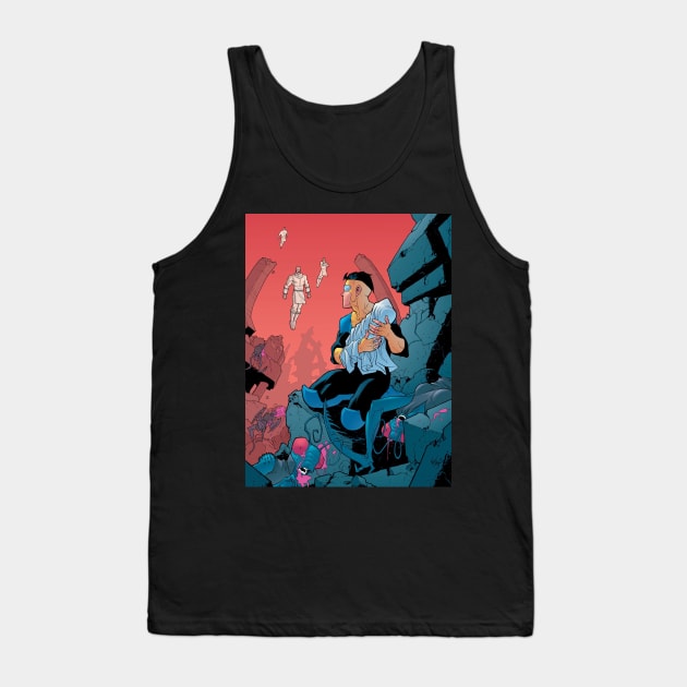 invincible comic scene Tank Top by super villain